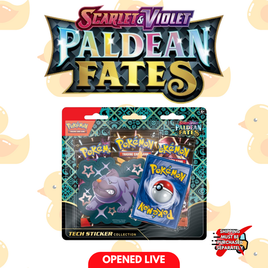 Paldean Fates 3x Blister